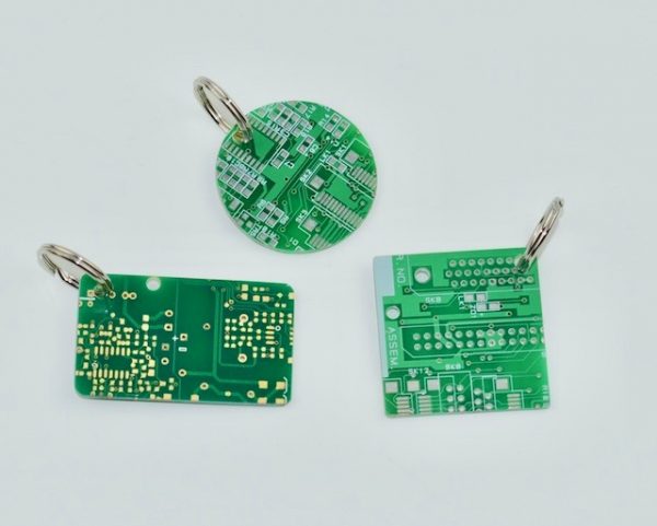 Circuit Board Key Rings